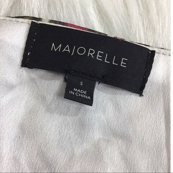 Majorelle Animal Print Spaghetti Strap Maxi Dress Size Small - Picture 9 of 9